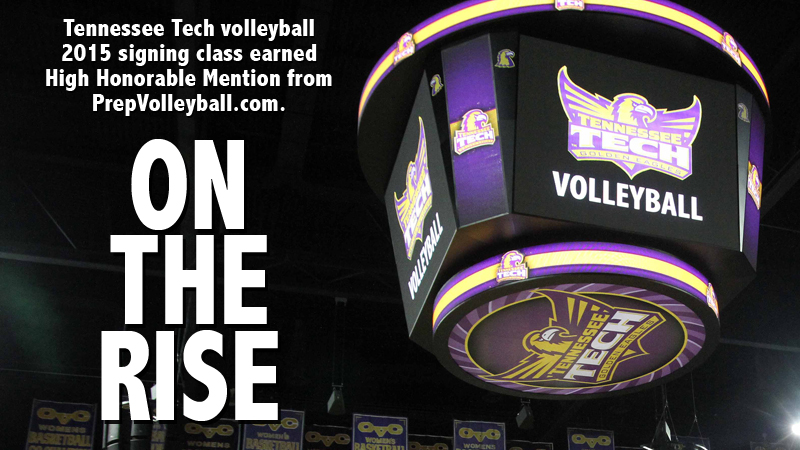Tennessee Tech volleyball earns High Honorable Mention for strength of the recruiting class