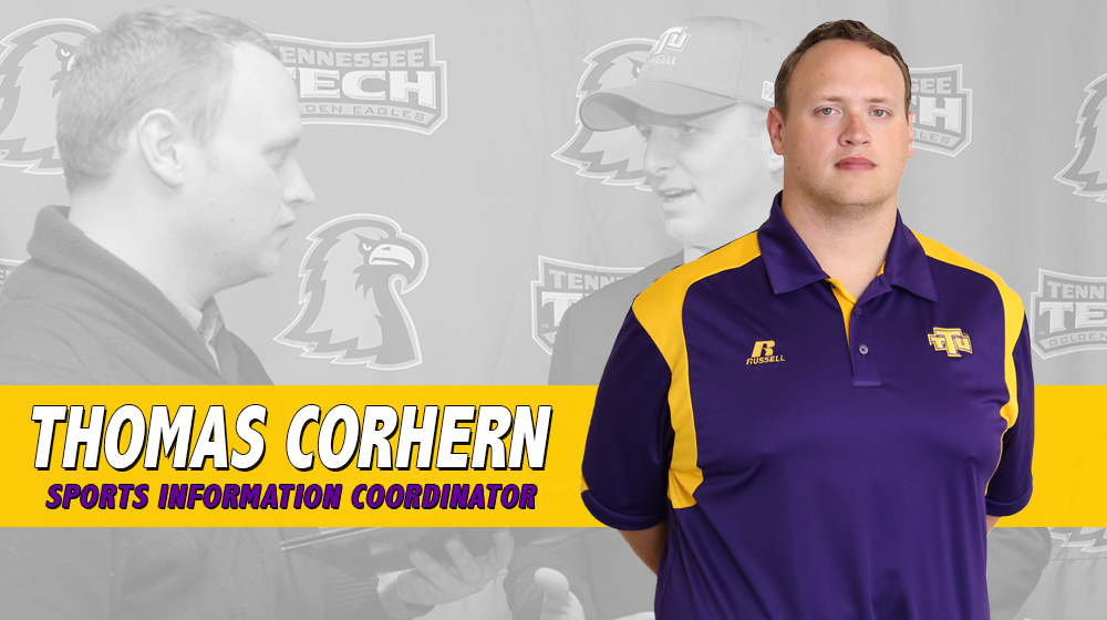 Corhern rejoins Golden Eagle athletics department, named sports information coordinator