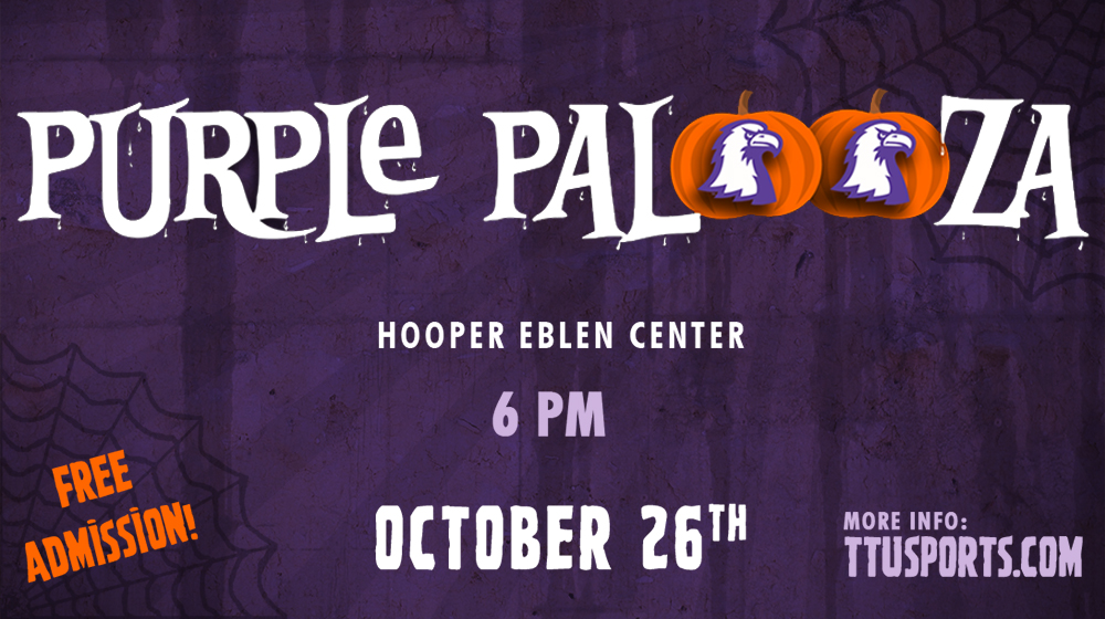 Sixth annual Purple Palooza set for Thursday, Oct. 26 at Eblen Center
