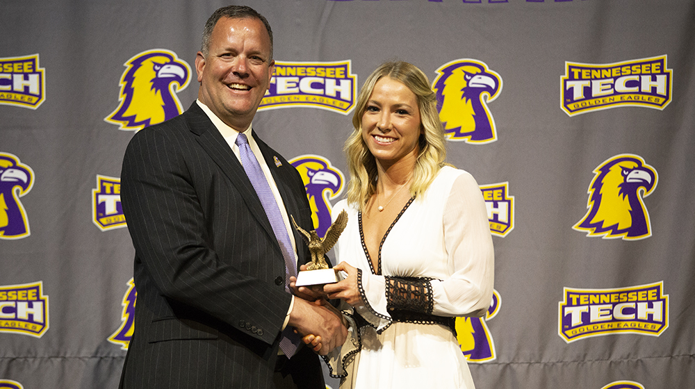 Tennessee Tech student-athletes, coaches honored at third annual Golden Wings Awards