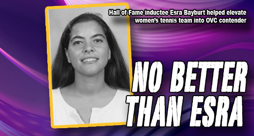 Tennis standout Esra Bayburt in 2011 TTU Sports Hall of Fame Class