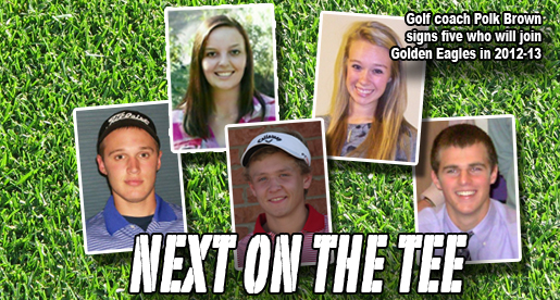 Polk Brown inks five newcomers to join Golden Eagle golf teams