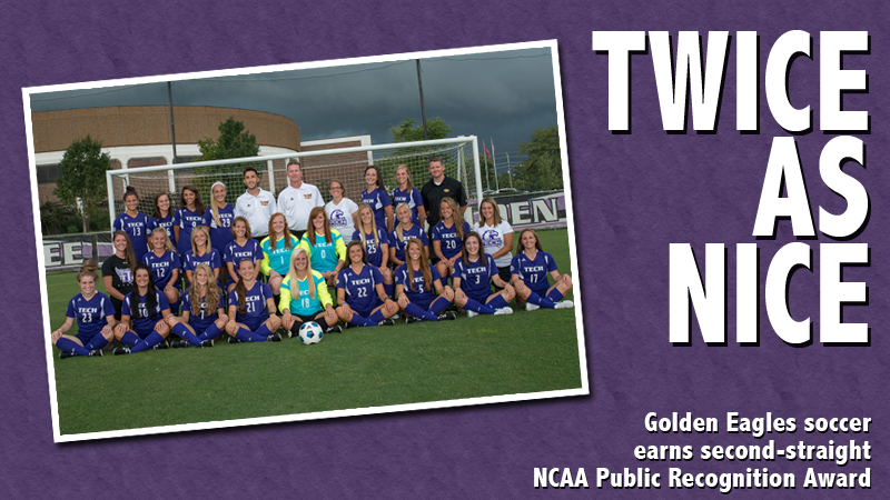 Tennessee Tech soccer earns second-straight Public Recognition Award