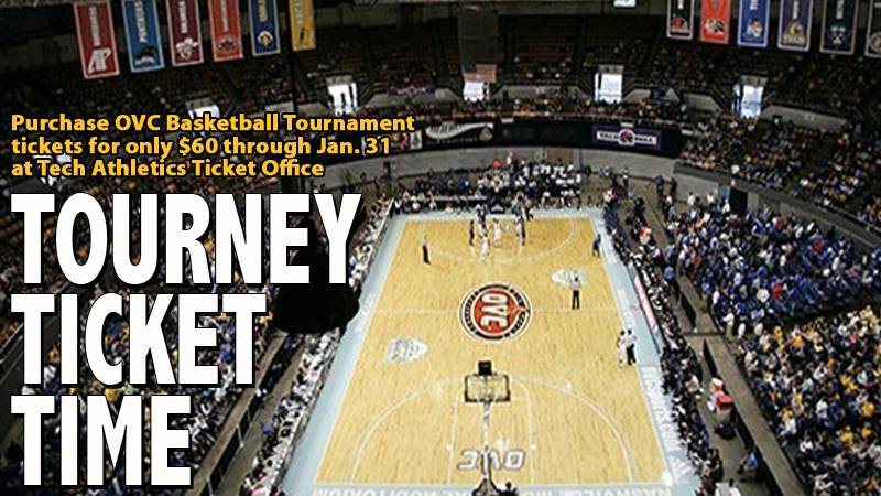OVC Basketball Tournament All-Session Tickets On Sale Now