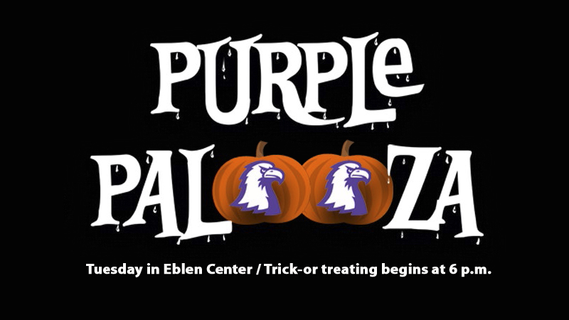 Purple Palooza features trick-or-treating, costume contests and more Tuesday night
