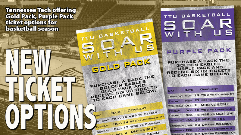 Two new ticket packages now on sale for 2015-16 Golden Eagle basketball season