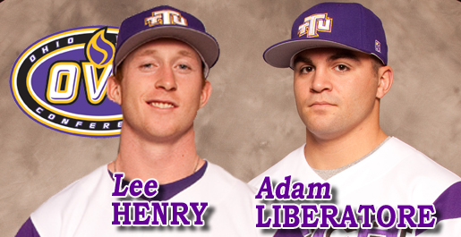Dominating Duo: Henry, Liberatore named OVC Pitchers of the Week