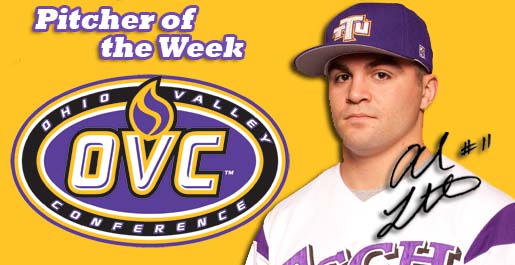 After dominating performance Tech's Liberatore named OVC Pitcher of the Week