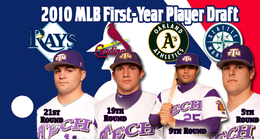 Golden Eagles go pro; four ball players selected in MLB’s 2010 First-Year Player draft