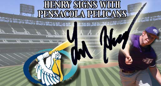 Henry to continue playing ball; signs with Pensacola Pelicans