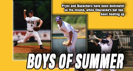 Boys of Summer: Pryor and Oberacker making noise in the minors
