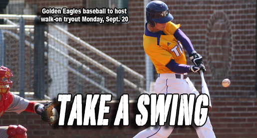 Golden Eagle baseball team to hold walk-on tryouts Sept. 20