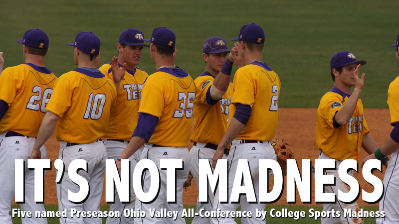 Five Golden Eagles garner College Sports Madness Ohio Valley Preseason All-Conference honors