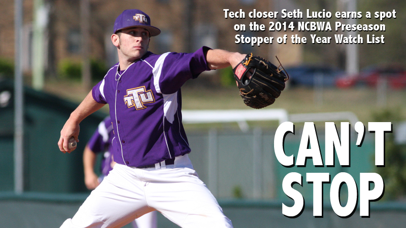 Lucio named to 2014 Preseason NCBWA Stopper of the Year Watch List