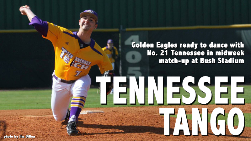 Golden Eagles to play host to No. 21 Tennessee in midweek match-up