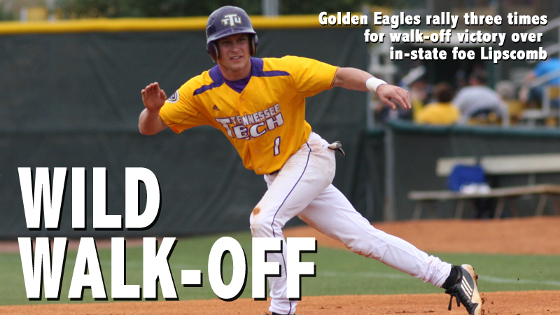 Golden Eagles rally three times for walk-off win over Lipscomb
