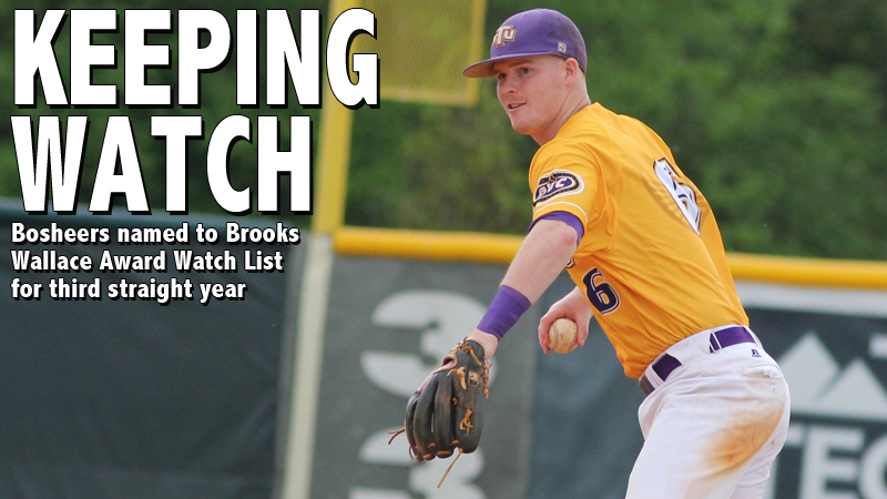 Bosheers makes third straight appearance on Brooks Wallace Award Watch List