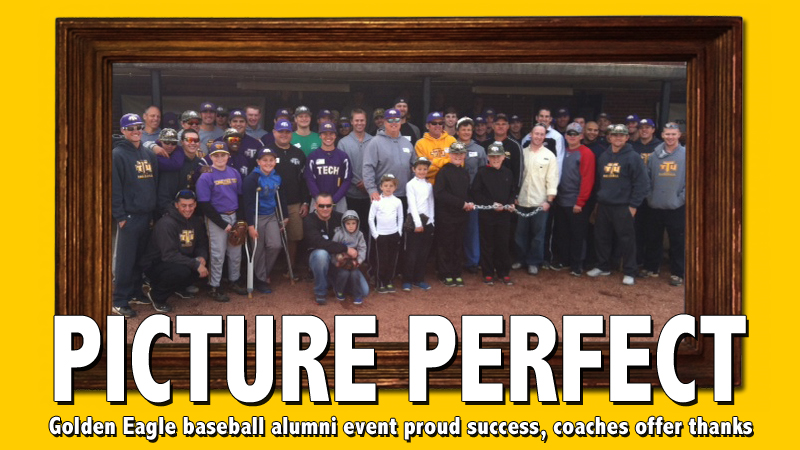 Golden Eagle baseball coaches offer thanks after successful alumni event