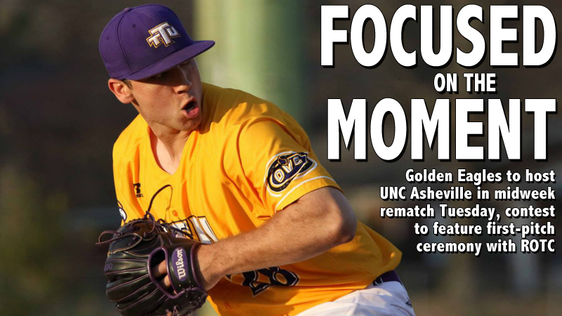 Golden Eagles set for midweek rematch with UNC Asheville, special first-pitch ceremony to include ROTC