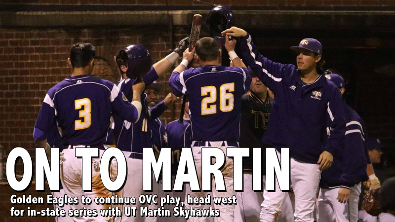 Golden Eagles to continue OVC play, head west for in-state series with UT Martin