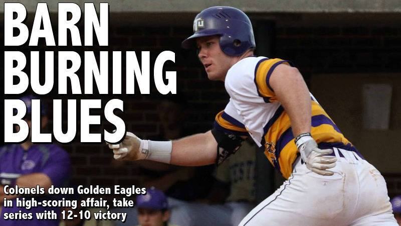 Colonels down Golden Eagles, 12-10, to capture series