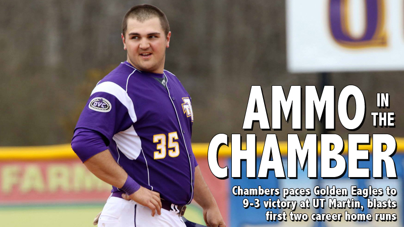Ammo in the Chamber: Chase drives home six in 9-3 Golden Eagle OVC win