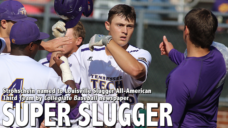 Strohschein named to Louisville Slugger All-American Third Team by Collegiate Baseball newspaper