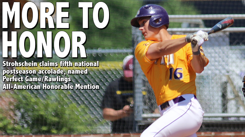 Strohschein named Perfect Game/Rawlings All-American Honorable Mention
