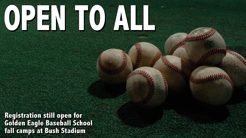 Registration still avaiable for Golden Eagle Baseball School fall camps