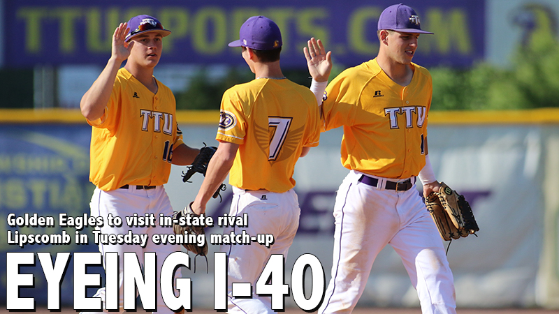 Golden Eagles to visit in-state rival Lipscomb in midweek action Tuesday evening