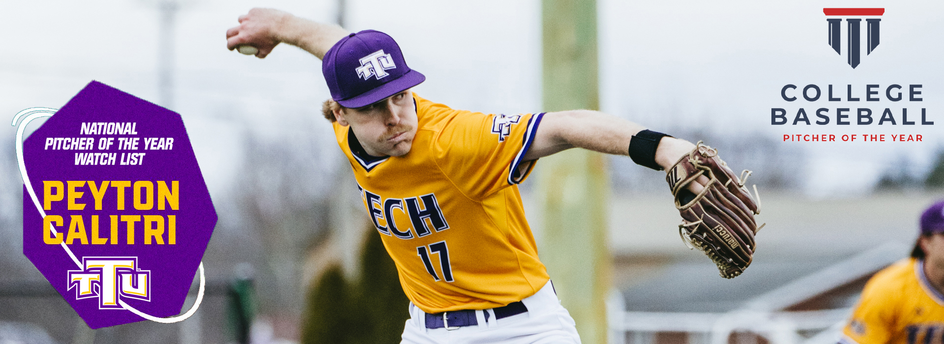 Calitri named to College Baseball Foundation National Pitcher of the Year Watch List