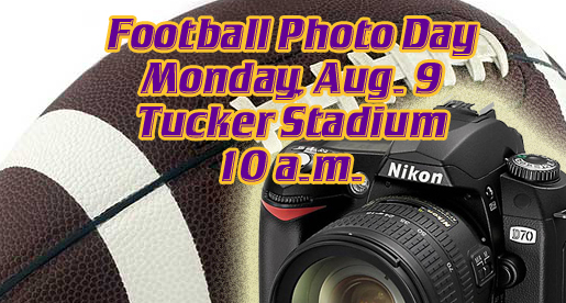 Annual Football Photo Day set for Monday, Aug. 9 in Tucker Stadium