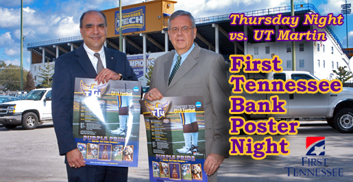First Tennessee Bank sponsoring annual Football Poster Night Thursday