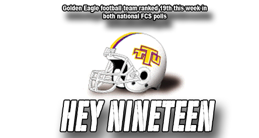 Golden Eagle football ranked 19th in both FCS national polls