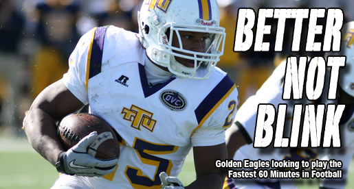 Golden Eagles expecting to display the "Fastest 60 Minutes in Football"