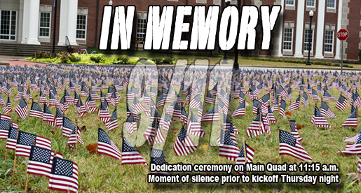 Memorial ceremony, moment of silence planned Thursday for 9/11 victims