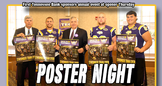 First Tennessee Bank Poster Night is Thursday at Tucker Stadium