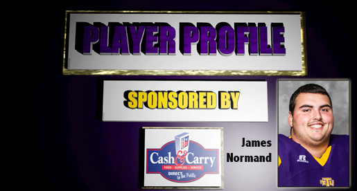 Watson Brown Show Player Profile segment available: James Normand
