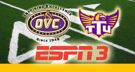 Tech game vs. TSU selected for OVC Game of the Week package on ESPN3