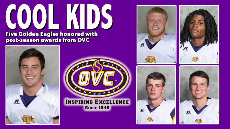 Jones first-team all-OVC; five Golden Eagles recognized by league