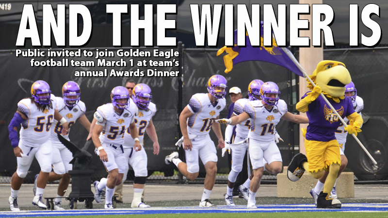 Public invited as Golden Eagles hold annual awards dinner Sunday, March 1