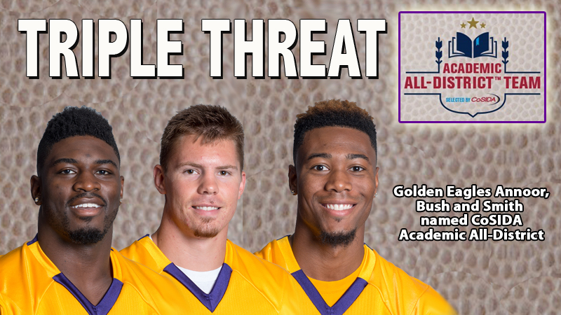 Annoor, Bush and Smith named CoSIDA Academic All-District