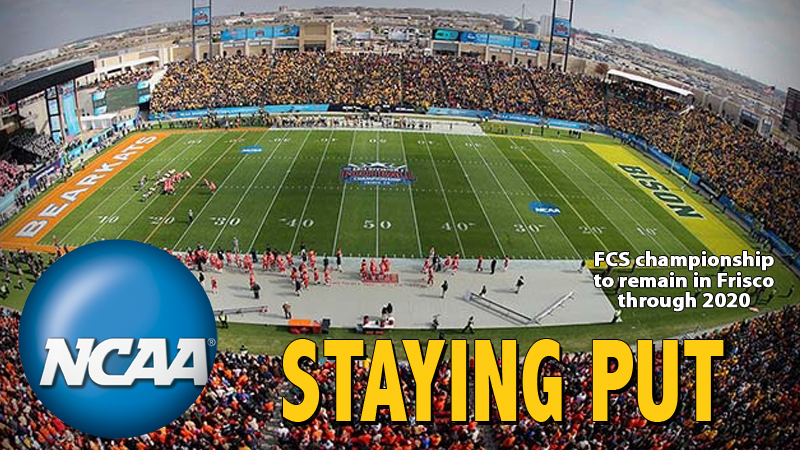 FCS Championship will stay in Frisco through 2020