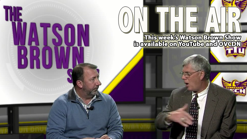 Watch this week's edition of The Watson Brown Show