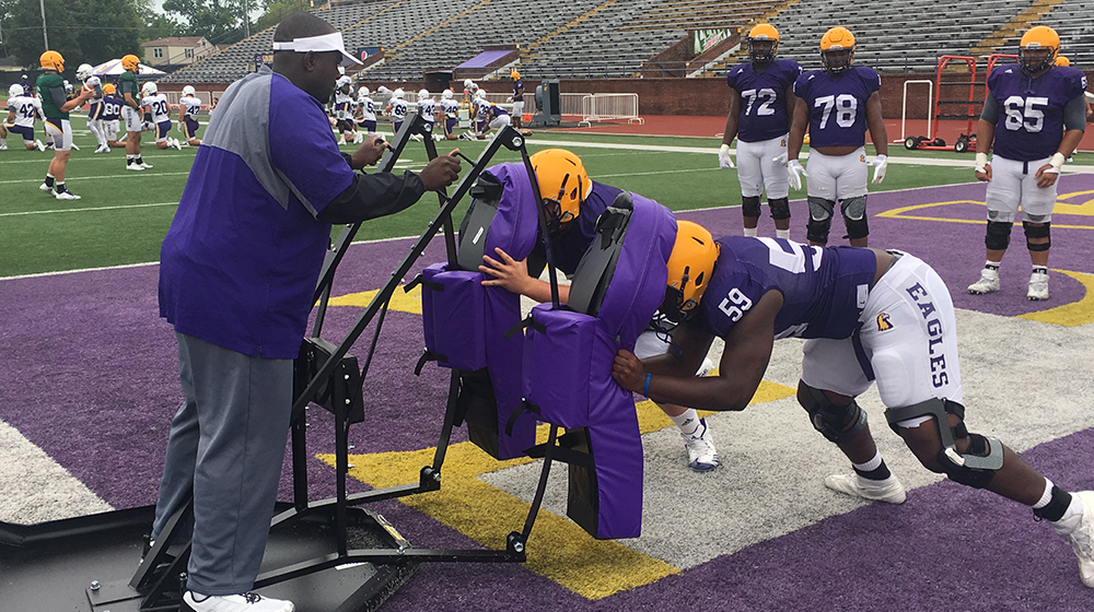 Tech football wraps second week, closed scrimmage Monday