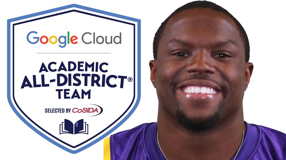 Poplar named to Google Cloud Academic All-District Team selected by CoSIDA