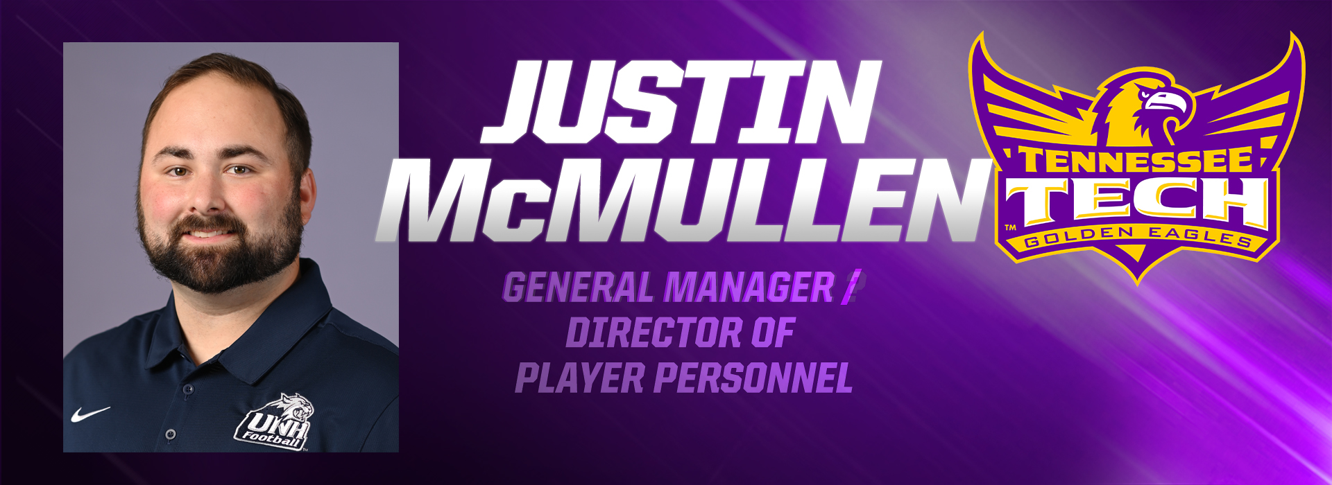 McMullen added to Tech football staff as GM/Director of Player Personnel