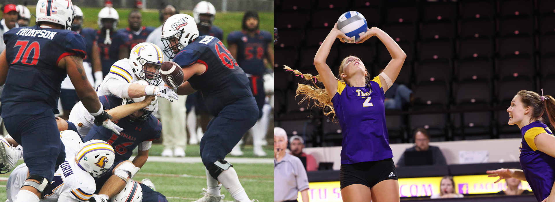 Football's Rickert, Volleyball's Karlen named TSWA College Players of the Week
