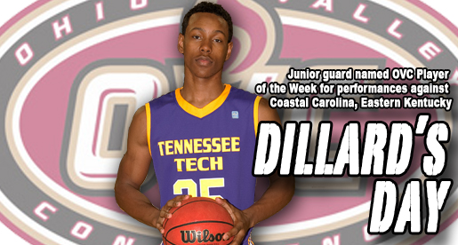 Dillard named OVC Player of the Week