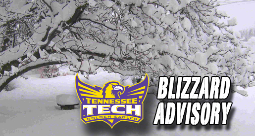 Eblen Center under "blizzard" advisory for February 23 game vs. UMKC